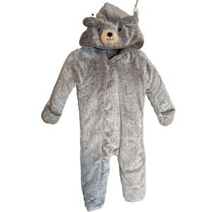 Koala Baby 18-24m Zip Super Soft Warm Bear Winter Lined Outfit Lot 1012